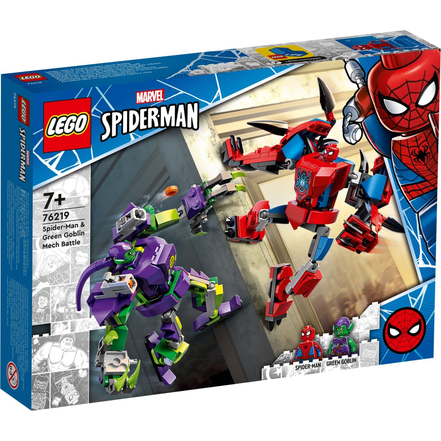 LEGO Marvel Spider-Man vs. Goblin Verde: Battaglia di Mecche 76219