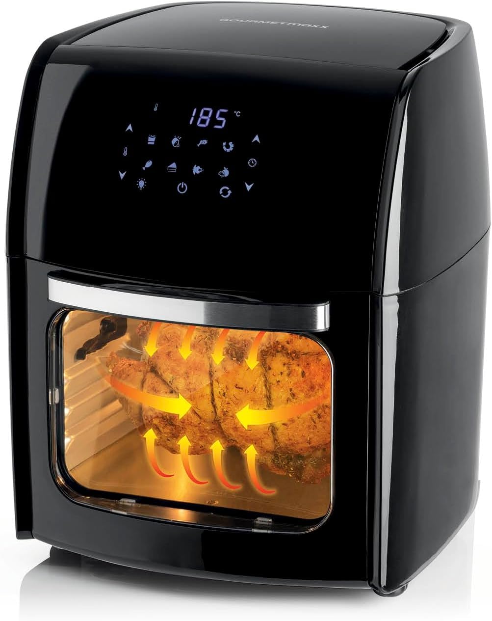 GOURMETmaxx Friggitrice Digitale XXL ad Aria Calda 12L