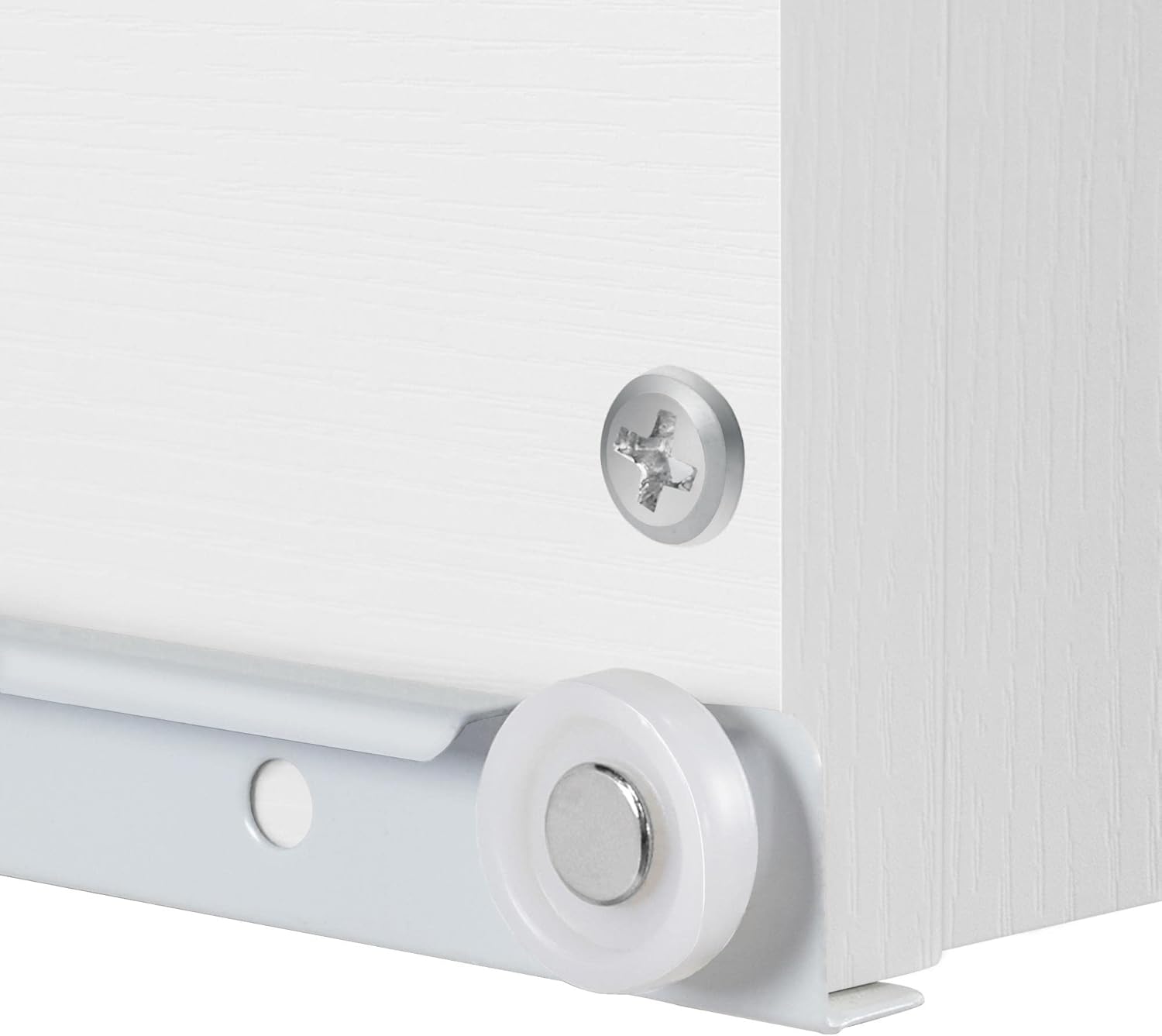 Yaheetech Comodino Bianco con 3 Cassetti - immagine 6