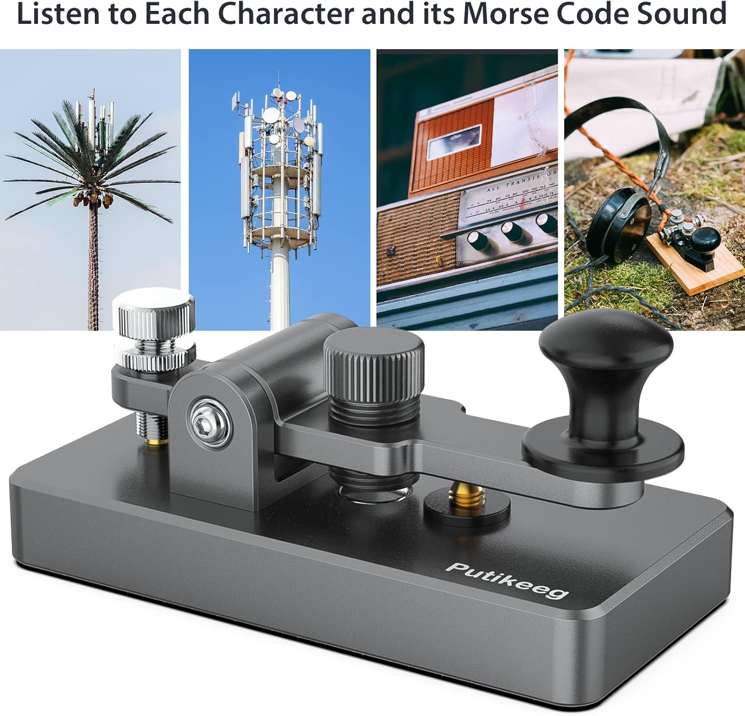 Putikeeg Tasto Morse CW per Radioamatori - immagine 4