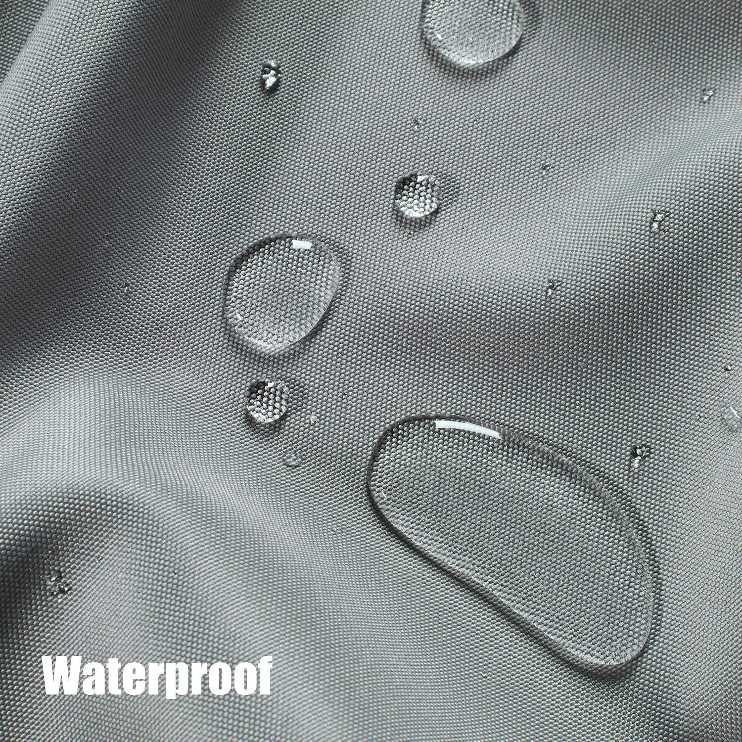 Bonzer Tende Impermeabili per Interni/Esterni, Grigio - immagine 3