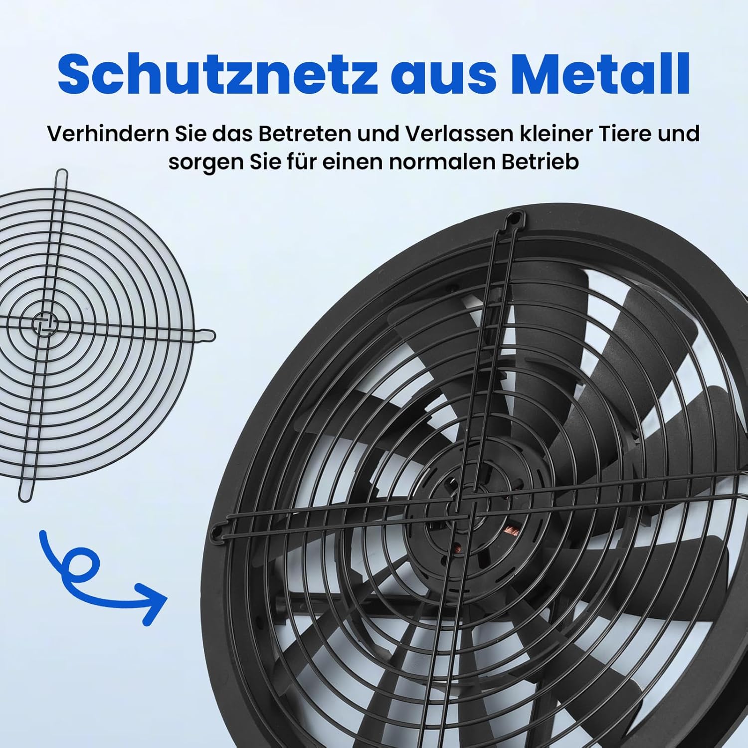 Ejoyous Kit Ventola Pannello Solare 100W Impermeabile - immagine 4