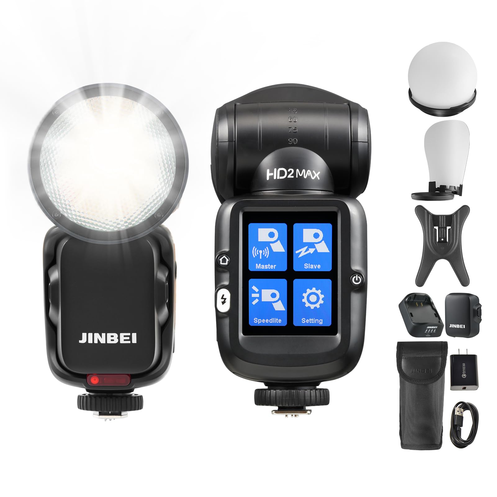 Jinbei HD-2MAX Flash Speedlite 2.4G TTL 80WS