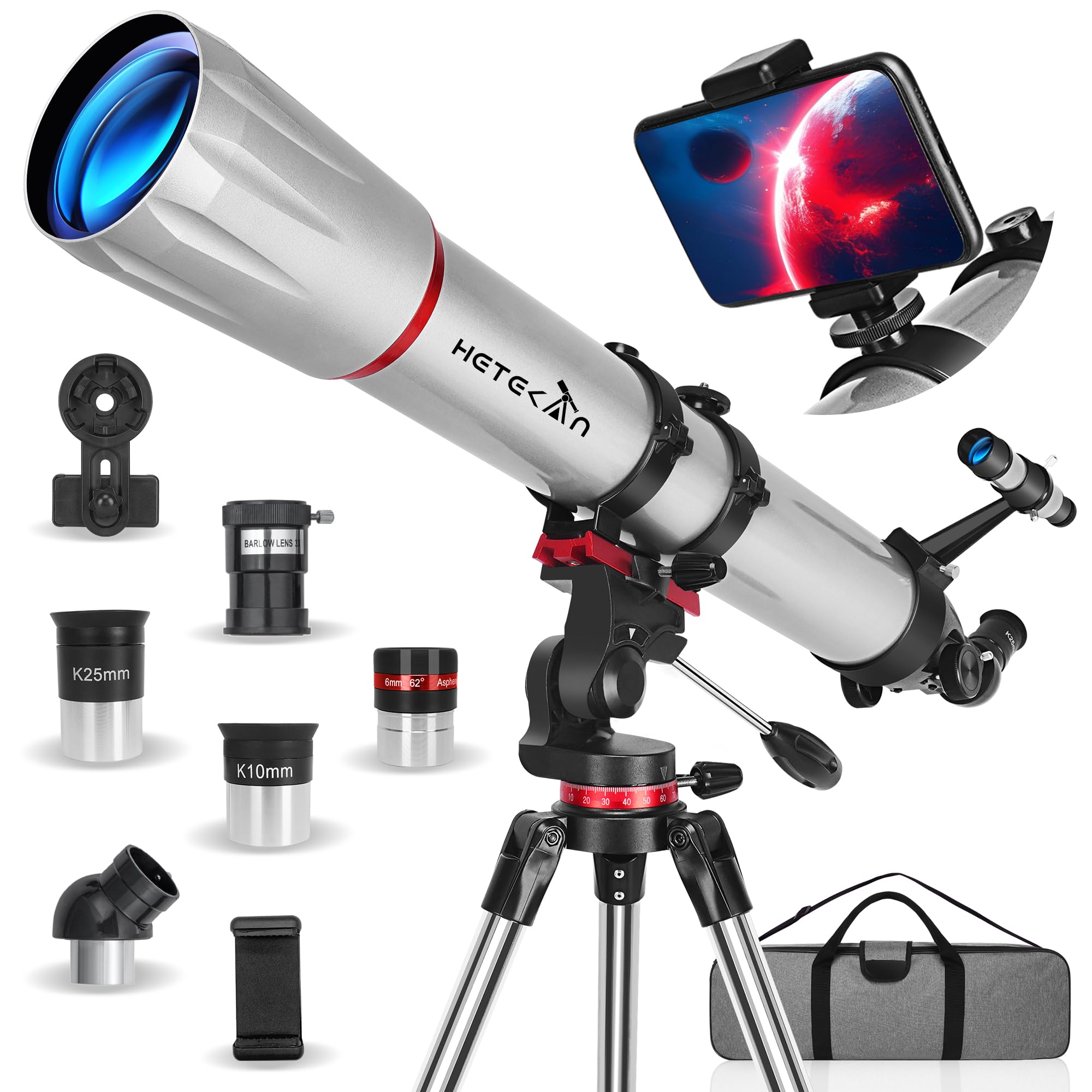 Telescopio Astronomico Professionale 90/900mm