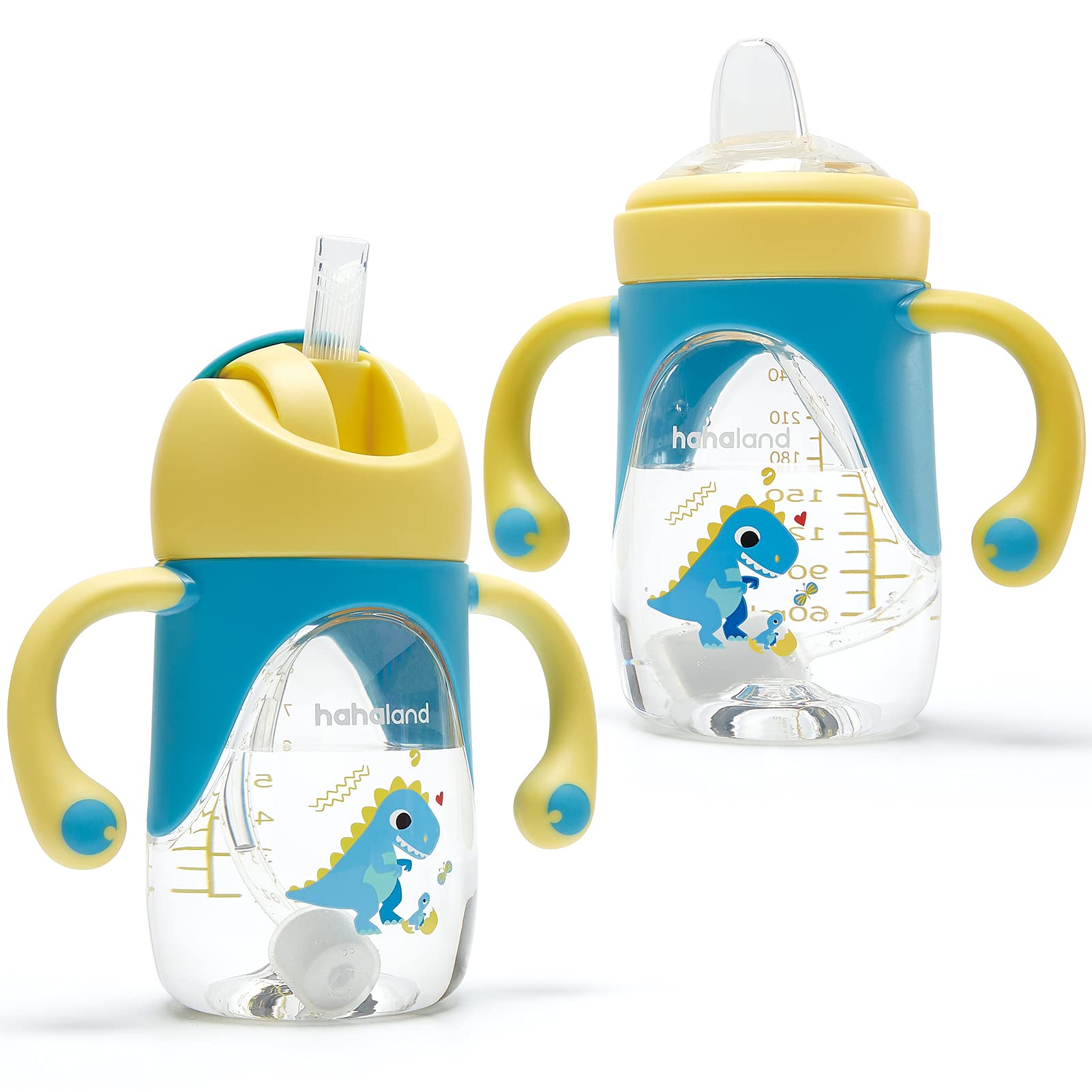 Hahaland Bicchiere Antigoccia Bambini 2 in 1 (240ml)