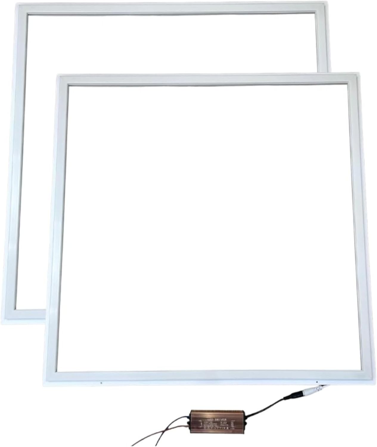 Jandei - Pack 2 Cornici Luminose Pannello LED 595x595mm - immagine 7