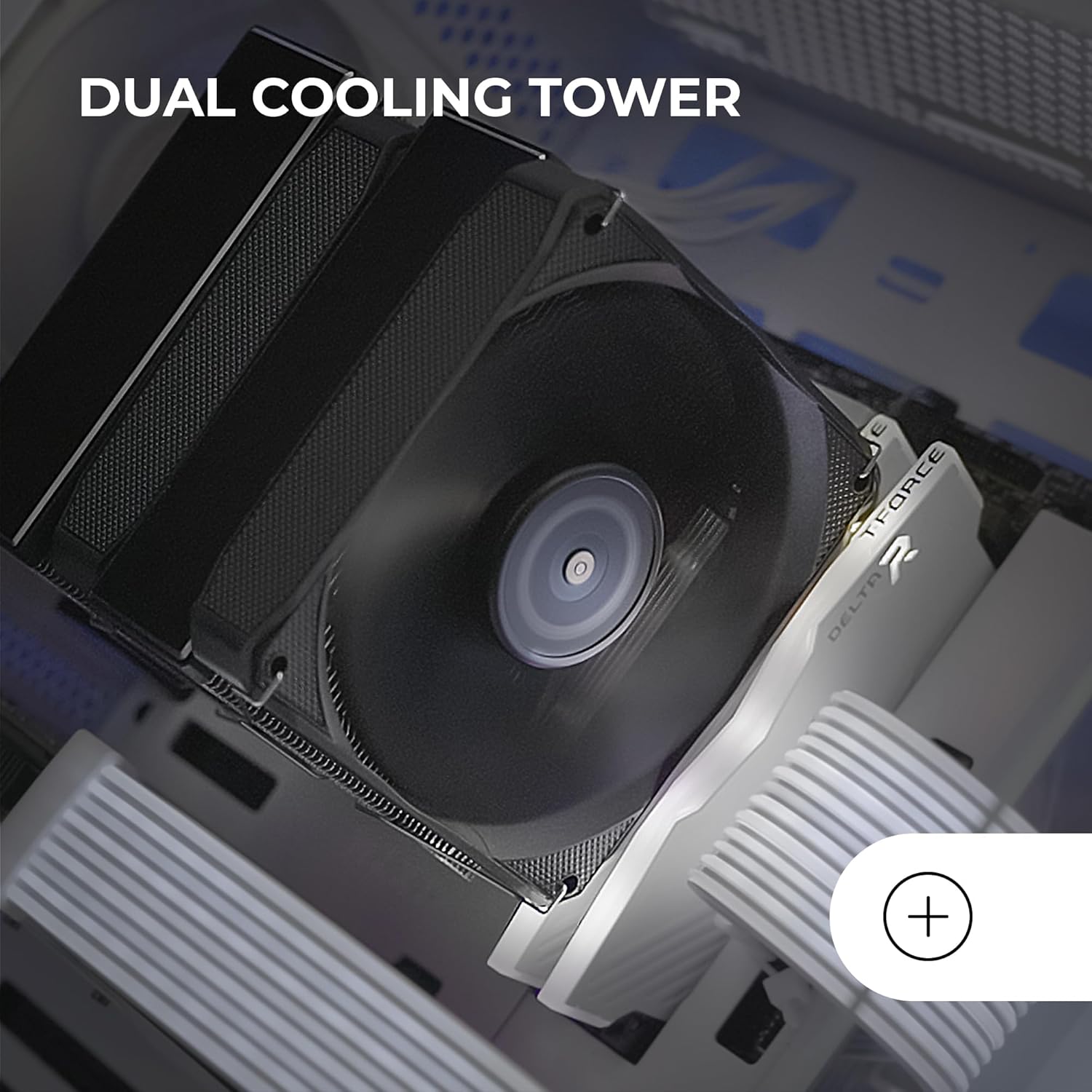 MARSGAMING MCPU-XU9 - Dissipatore CPU Doppia Torre - immagine 2