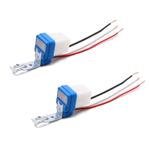AC 220V 10A Interruttore Crepuscolare Automatico - 2 Pezzi