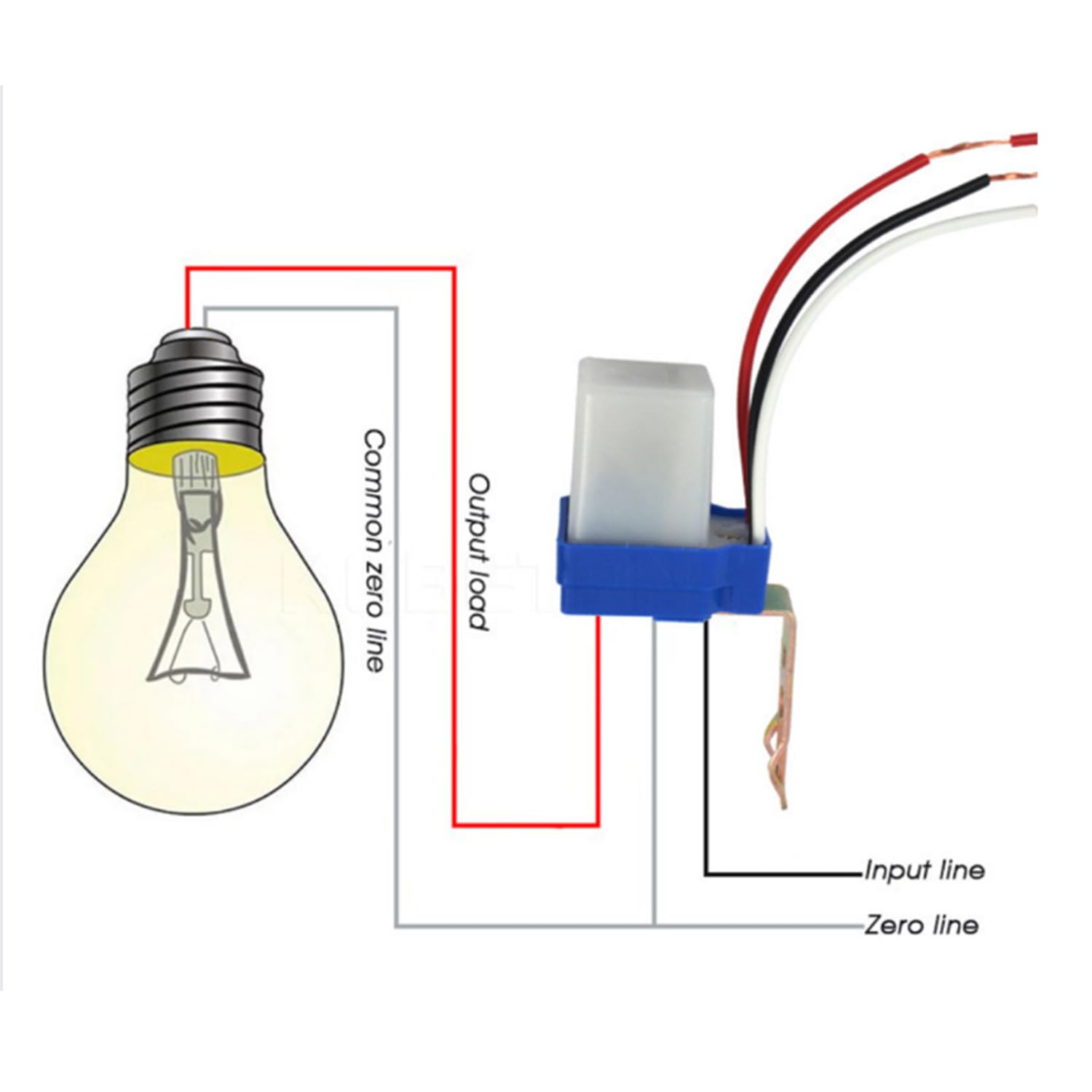 AC 220V 10A Interruttore Crepuscolare Automatico - 2 Pezzi - immagine 3