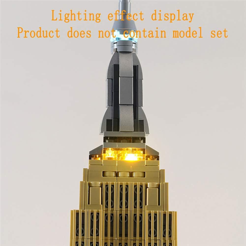 Geament Luci LED per Empire State Building LEGO Architecture - immagine 3