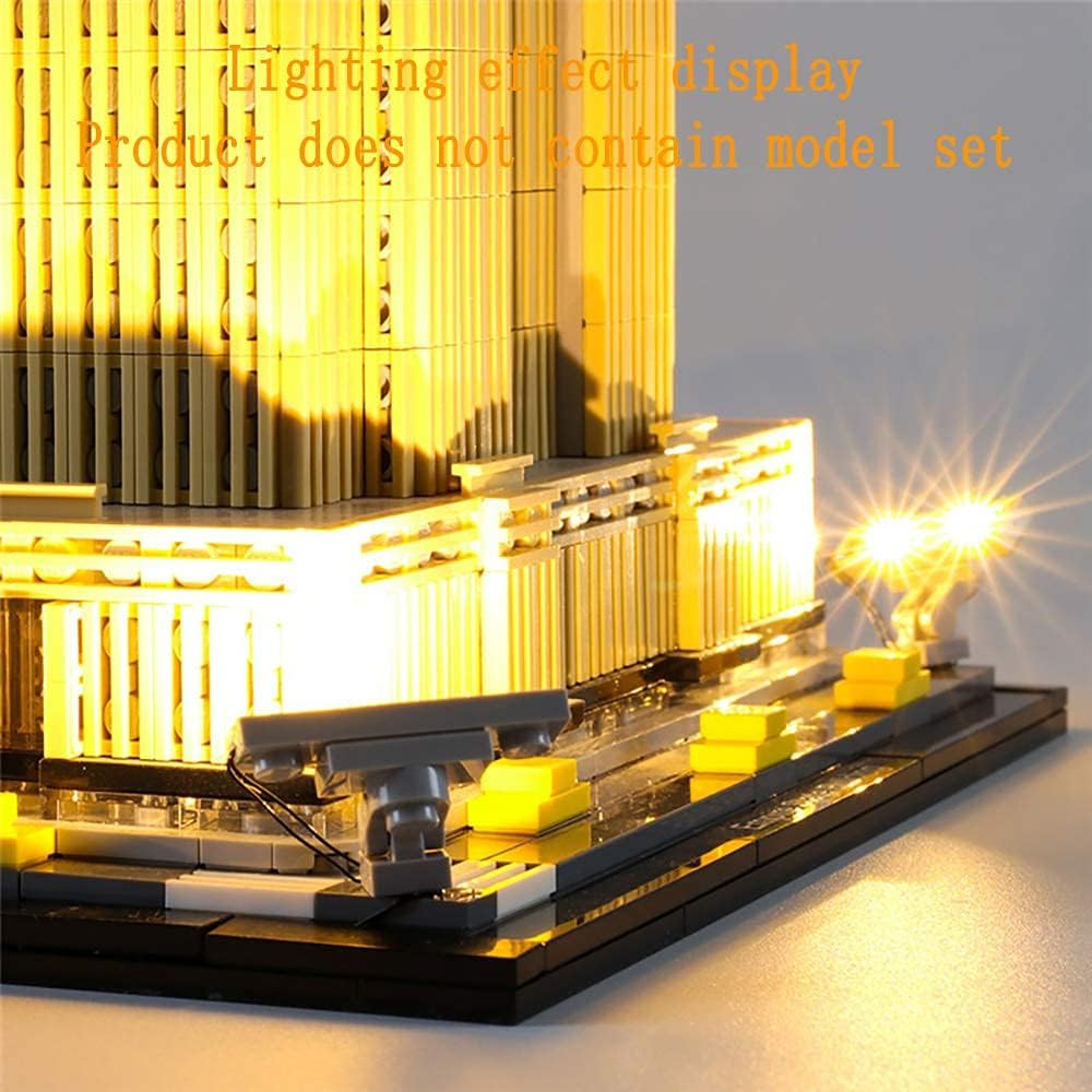Geament Luci LED per Empire State Building LEGO Architecture - immagine 5
