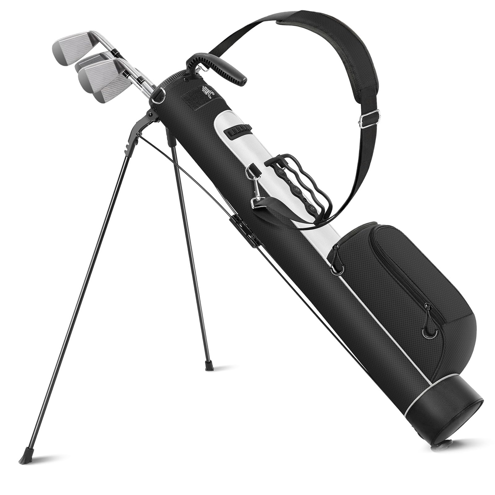 Findway Golf Stand Bag Leggera con Spallacci Regolabili