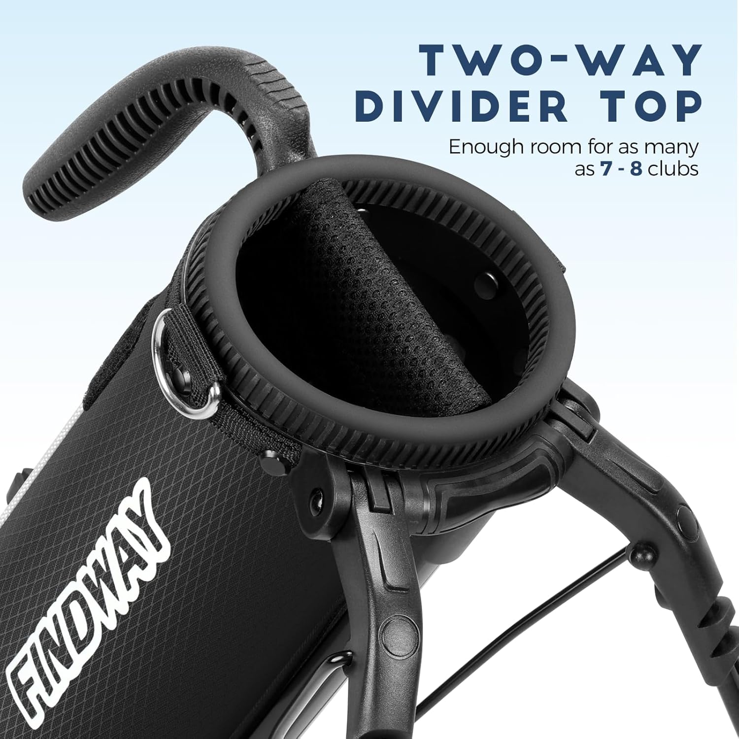 Findway Golf Stand Bag Leggera con Spallacci Regolabili - immagine 3