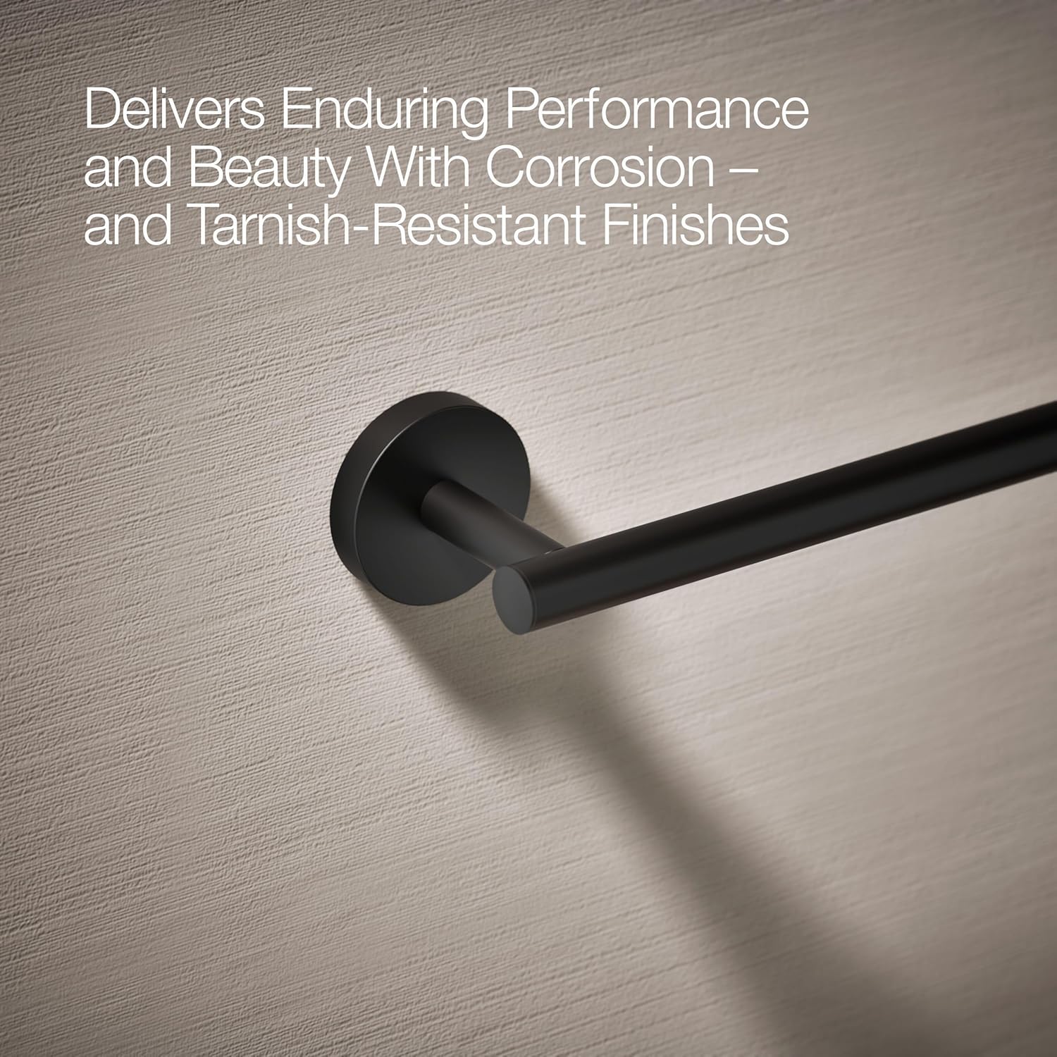 Kohler 27287-BL Hardware da Bagno, Nero Opaco - immagine 5