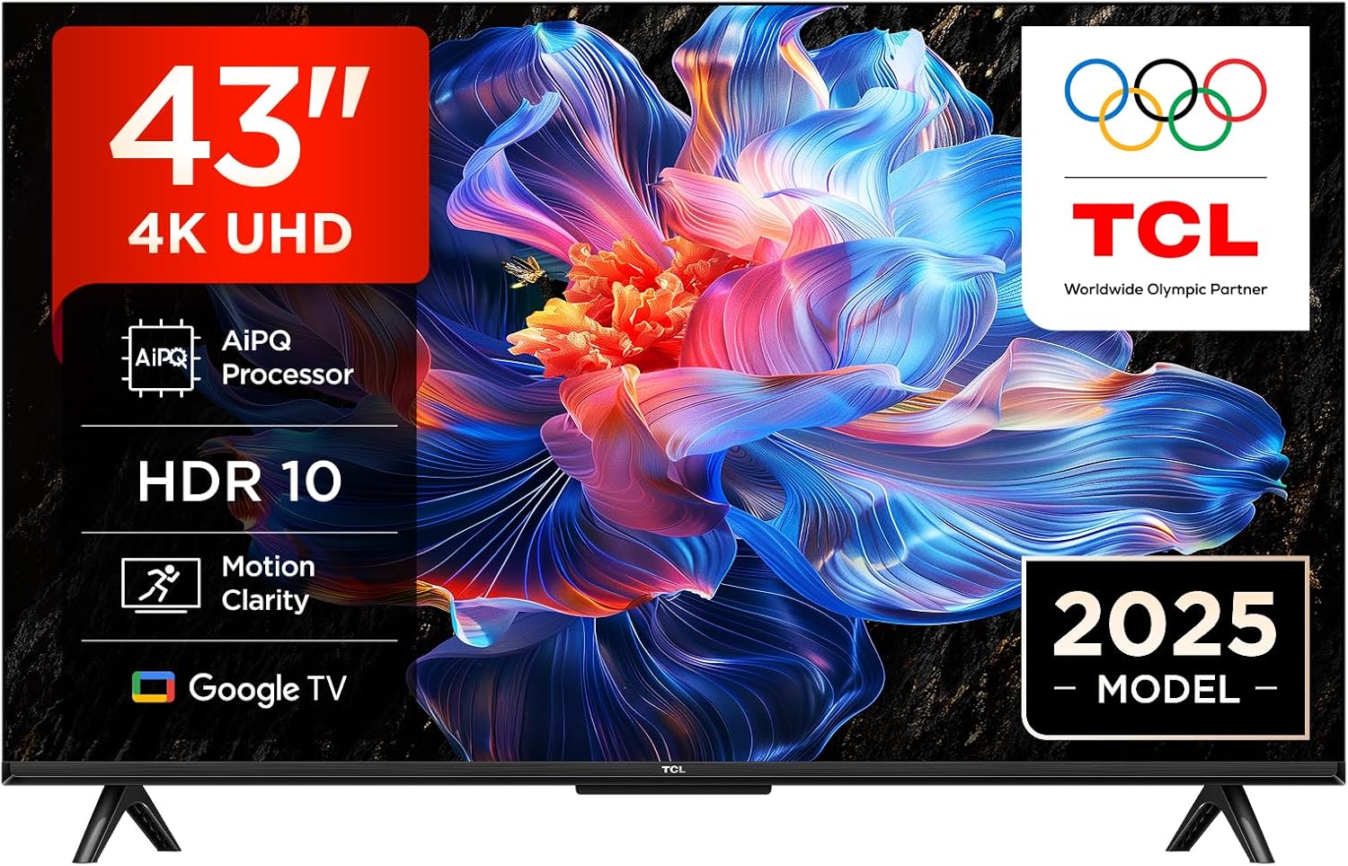 Tcl 43V6C - Smart TV 43'' 4K UHD LED - immagine 1