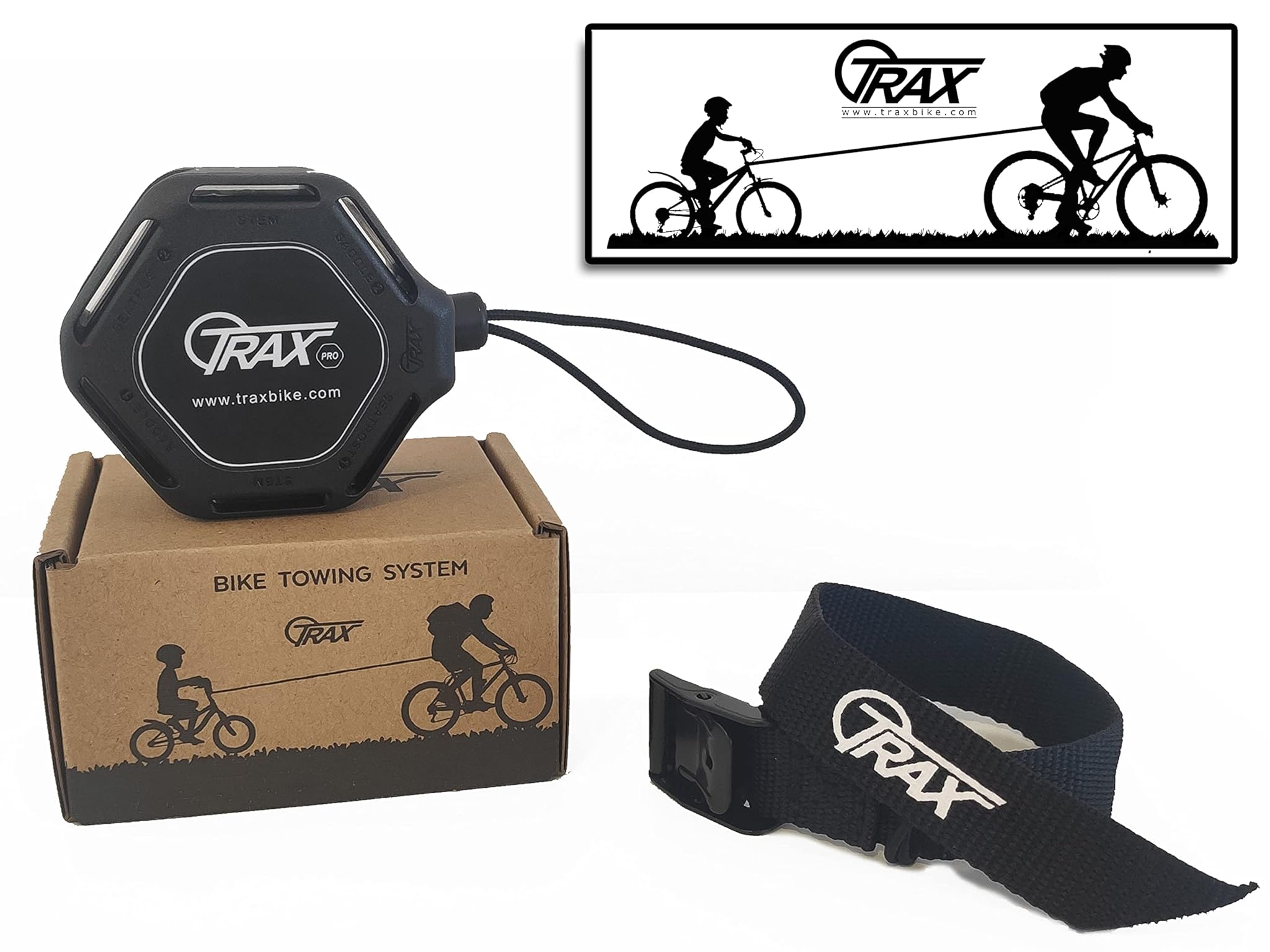 TRAX Pro Sistema di traino bicicletta/Ciclo/E-Bike