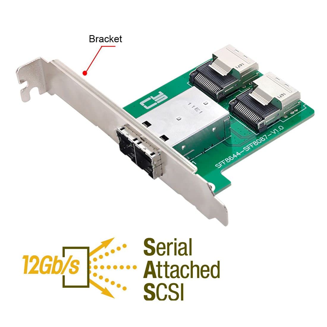 Chenyang Mini SAS 2 SFF-8644 a 2 SFF-8087 HD - immagine 4
