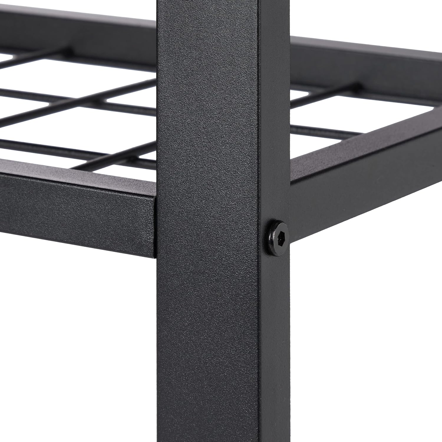 Relaxdays Panca con Scarpiera, Seduta Imbottita, Nero Grigio - immagine 7