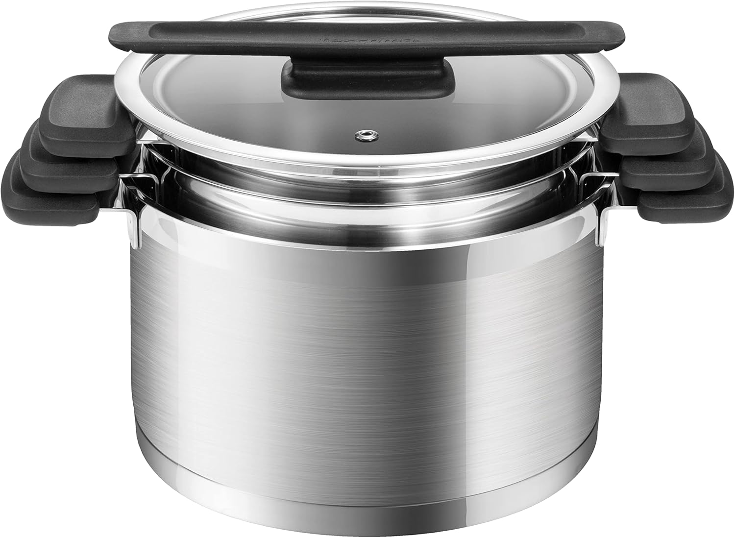 Tescoma Compact - Set Pentole Acciaio Inox 6 Pezzi - immagine 4