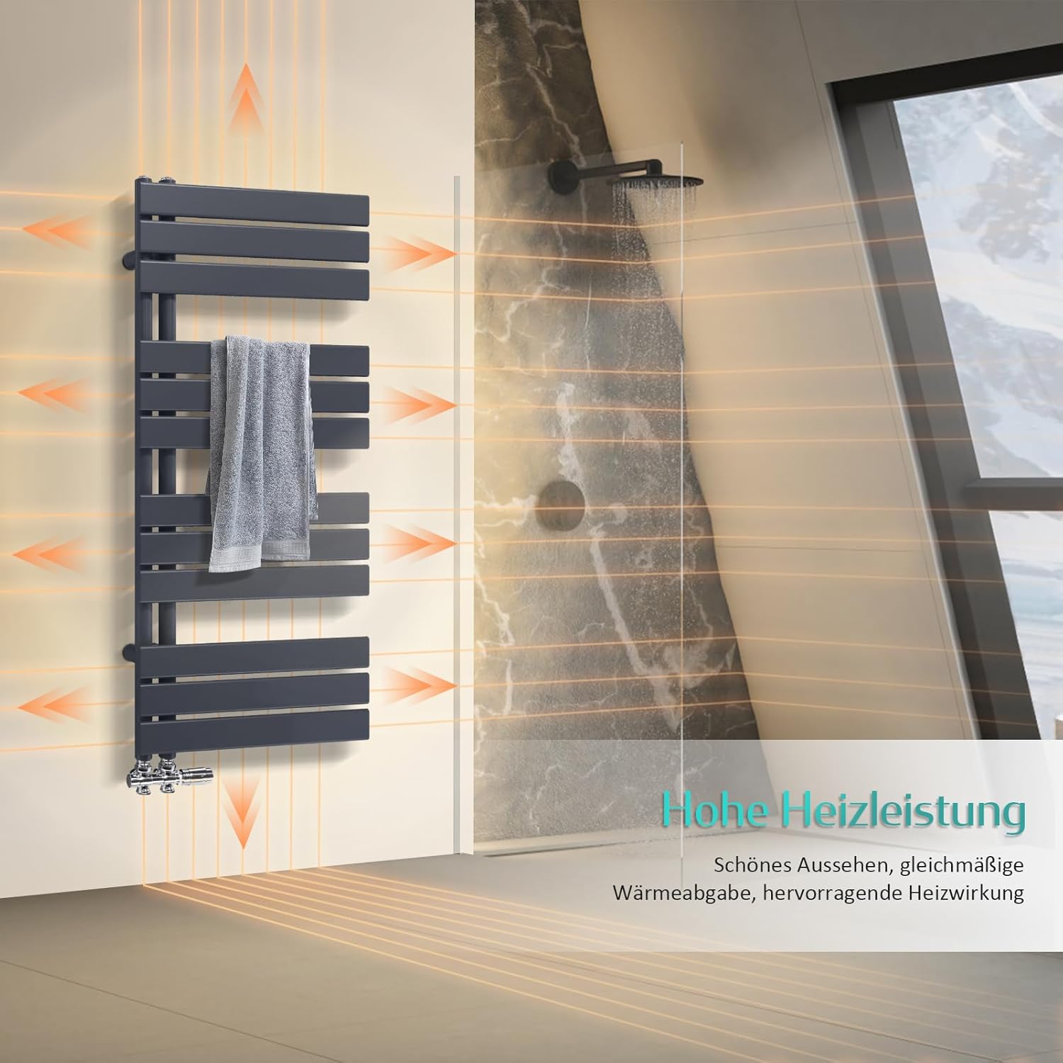 EMKE SFTR1040X1B-ADRVC, Nero, 1041x400 mm - immagine 6