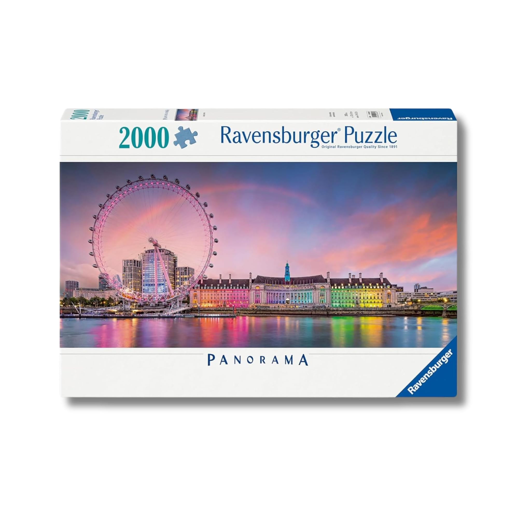 Ravensburger - Puzzle 2000 Pezzi Londra Colorata