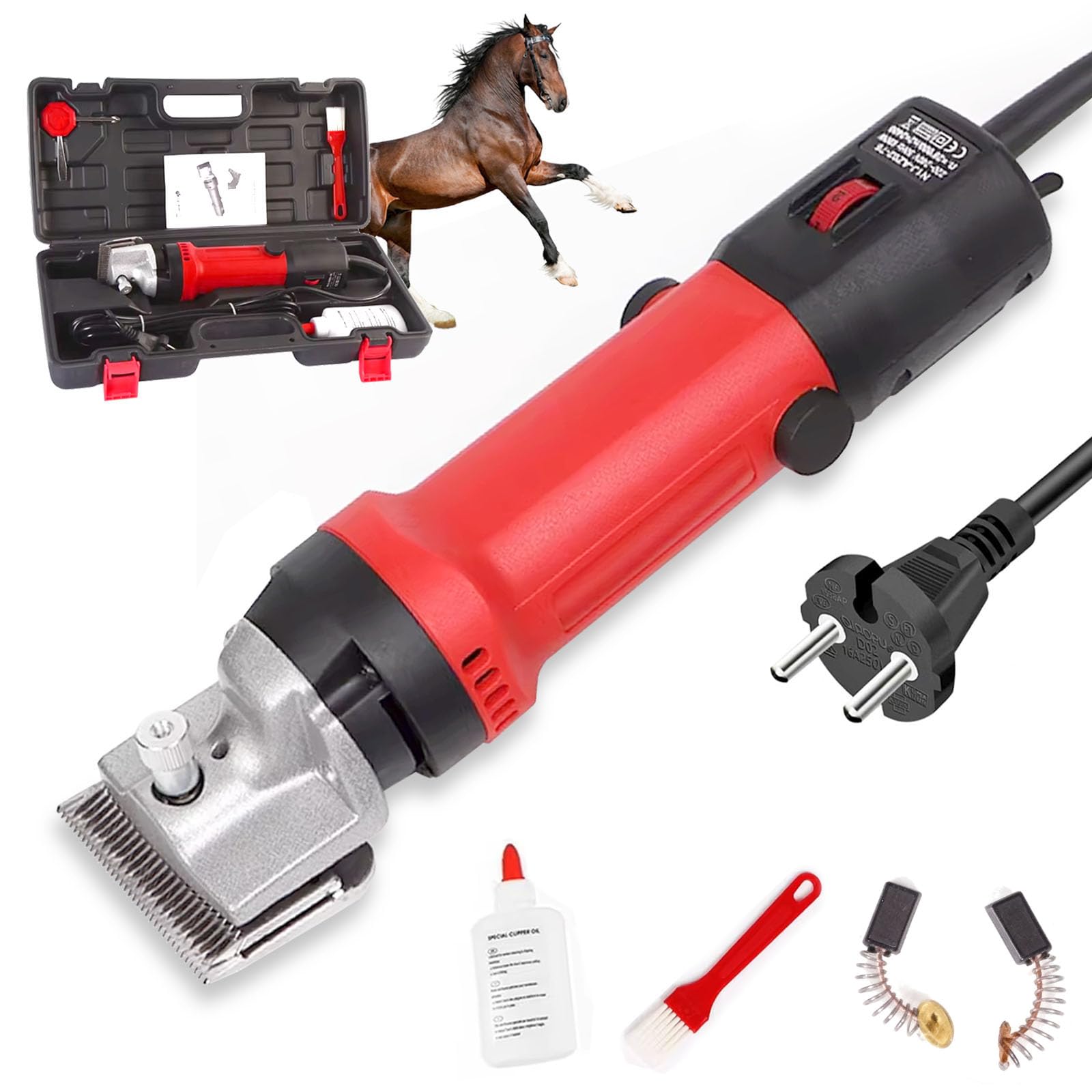 Tosatrice Professionale per Cavalli 690W