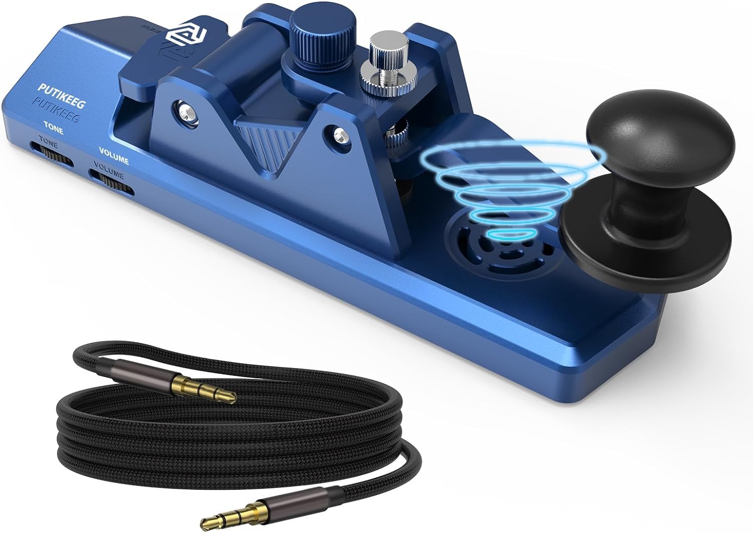 Classical Mini Morse Code Key in Alluminio | Putikeeg | Velz