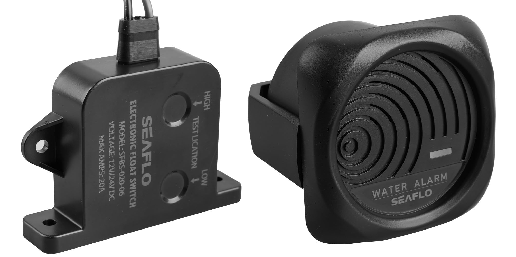 SEAFLO Sistema di allarme di sentina ad alto livello dell'acqua 12V