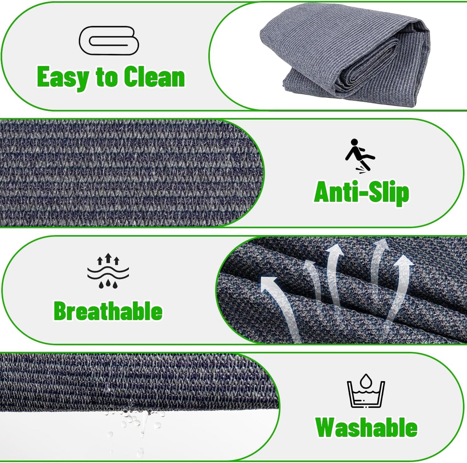 Tappeto per Tende da Sole e Campeggio 300x300cm - immagine 5