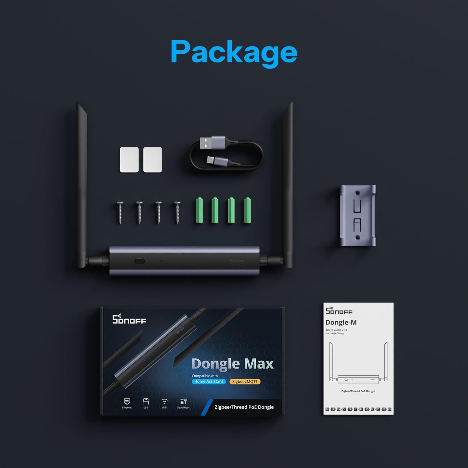 Sonoff Zigbee/Thread PoE Dongle Max - immagine 5