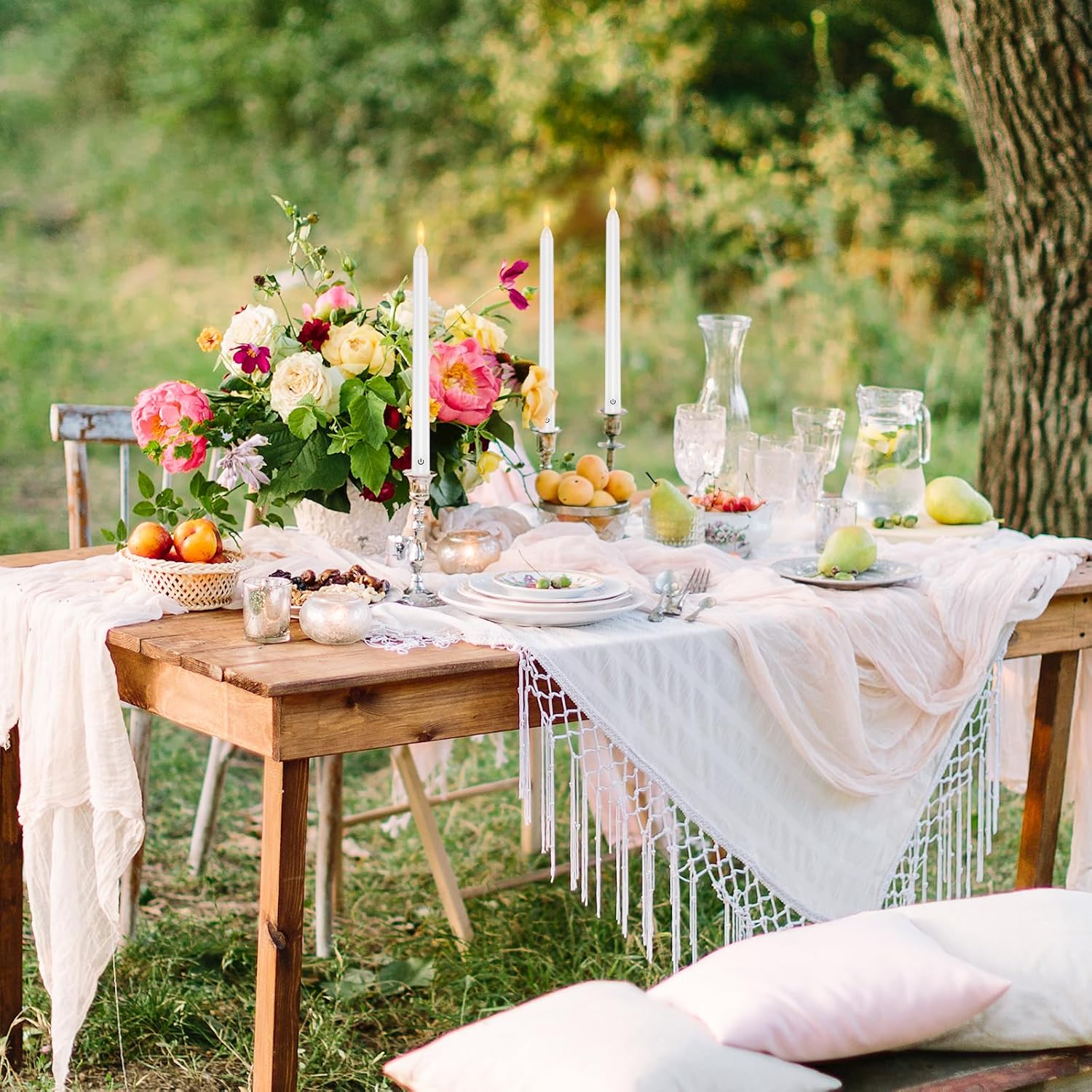 EXTSUD 6 Pezzi Candele LED Senza Fiamma Ricaricabili - immagine 6