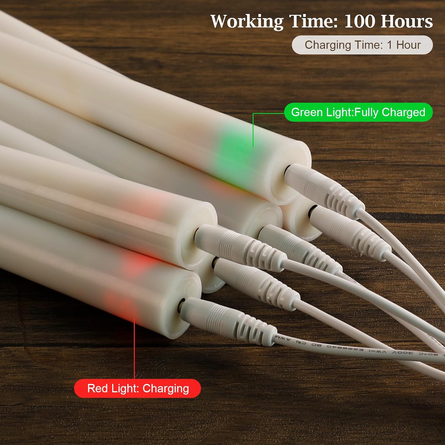 EXTSUD 6 Pezzi Candele LED Senza Fiamma Ricaricabili - immagine 7