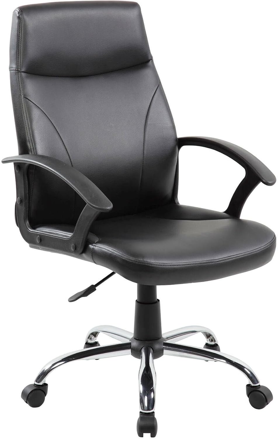 Dmora Sedia Ufficio Macquarie - Poltrona Direzionale Nera - immagine 2