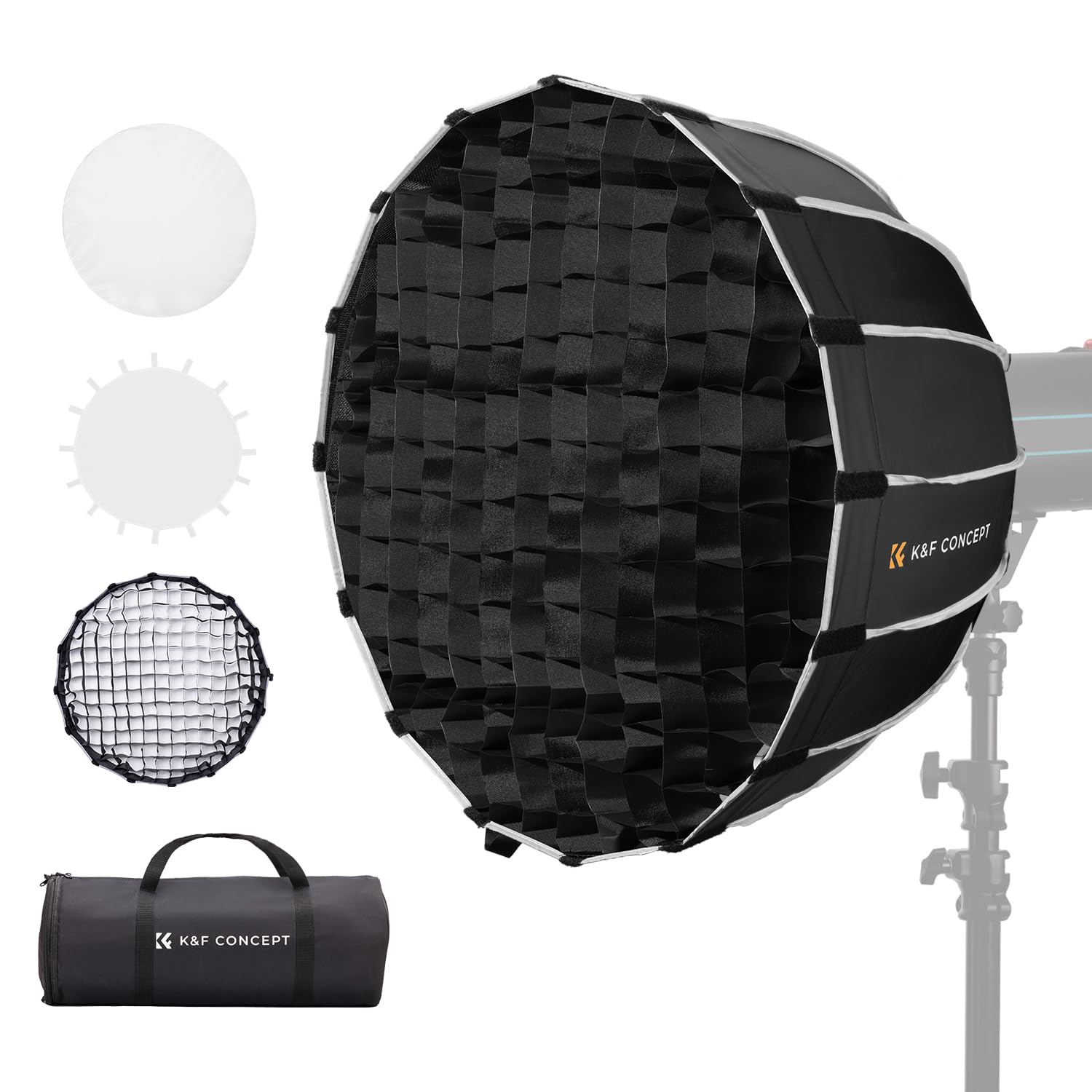 K&f Concept Softbox Parabolico 90cm Bowens Mount