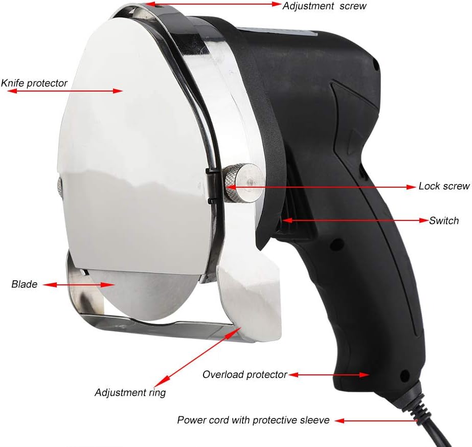 Coltello Elettrico per Kebab 220V 80W - immagine 6