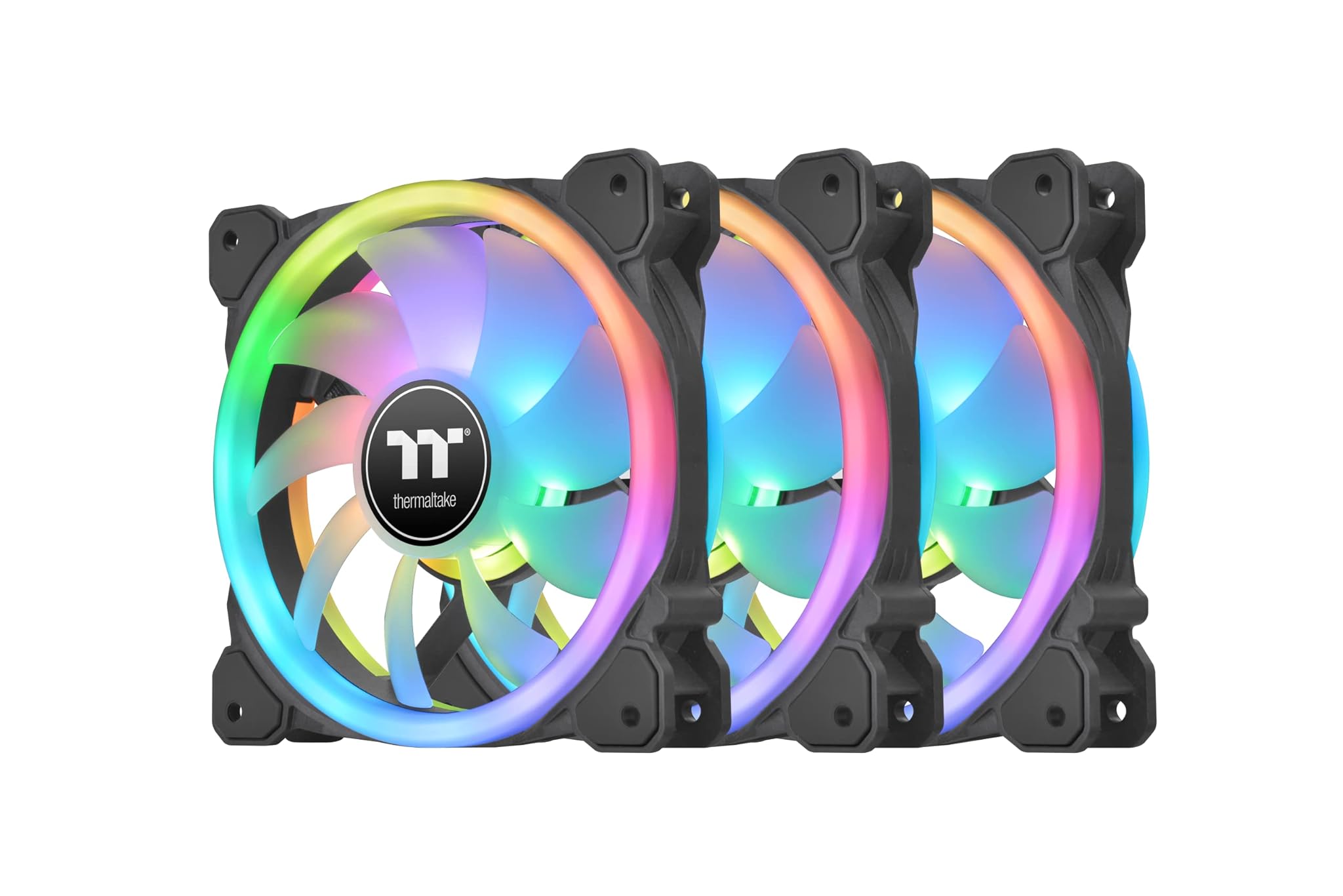 Thermaltake TT SWAFAN 14 Radi. Fan 3P. 120x120x25 CL-F138-PL14SW-A, Black