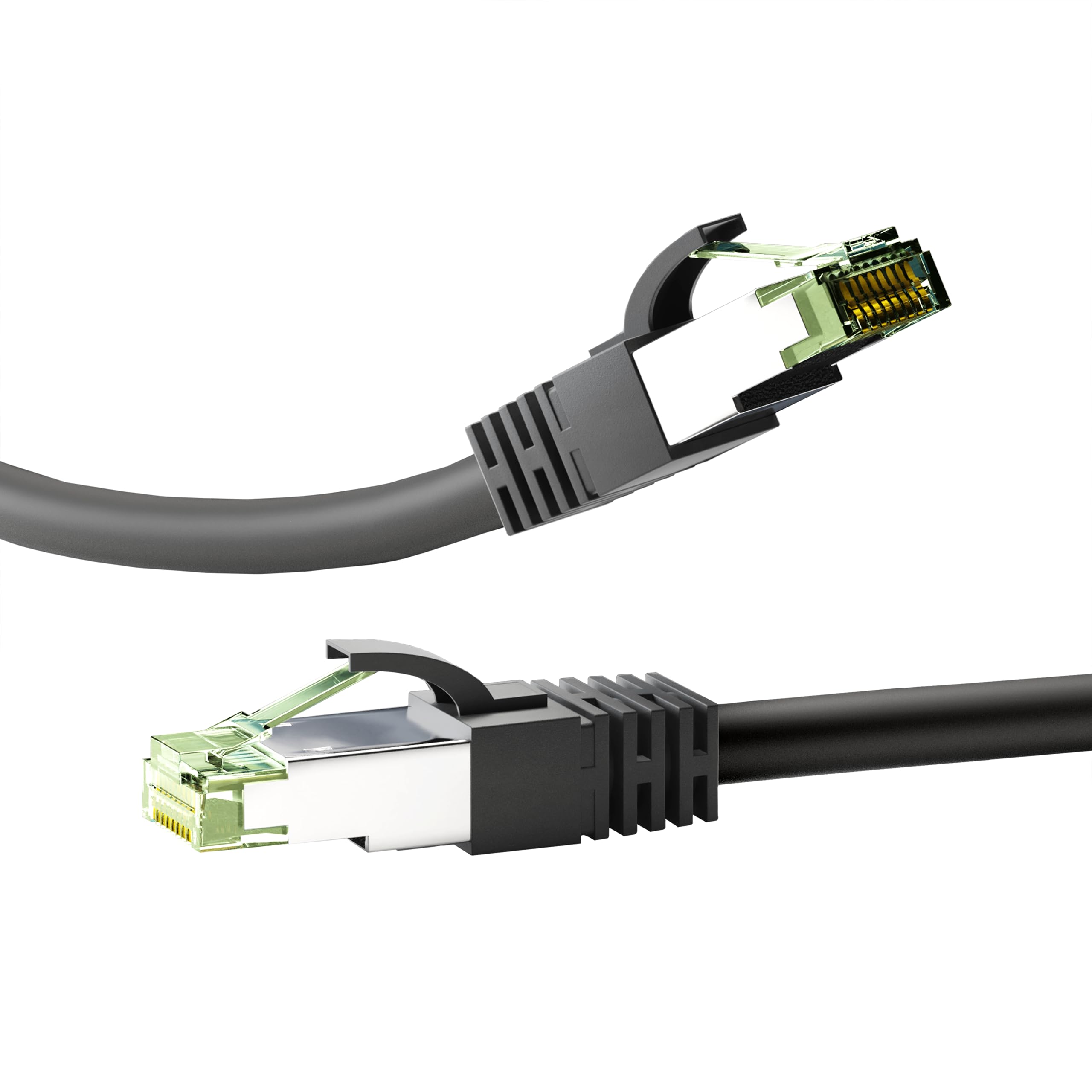Goobay 66729 Cavo Patch CAT 8.1 S/FTP (PiMF) Nero | Velz