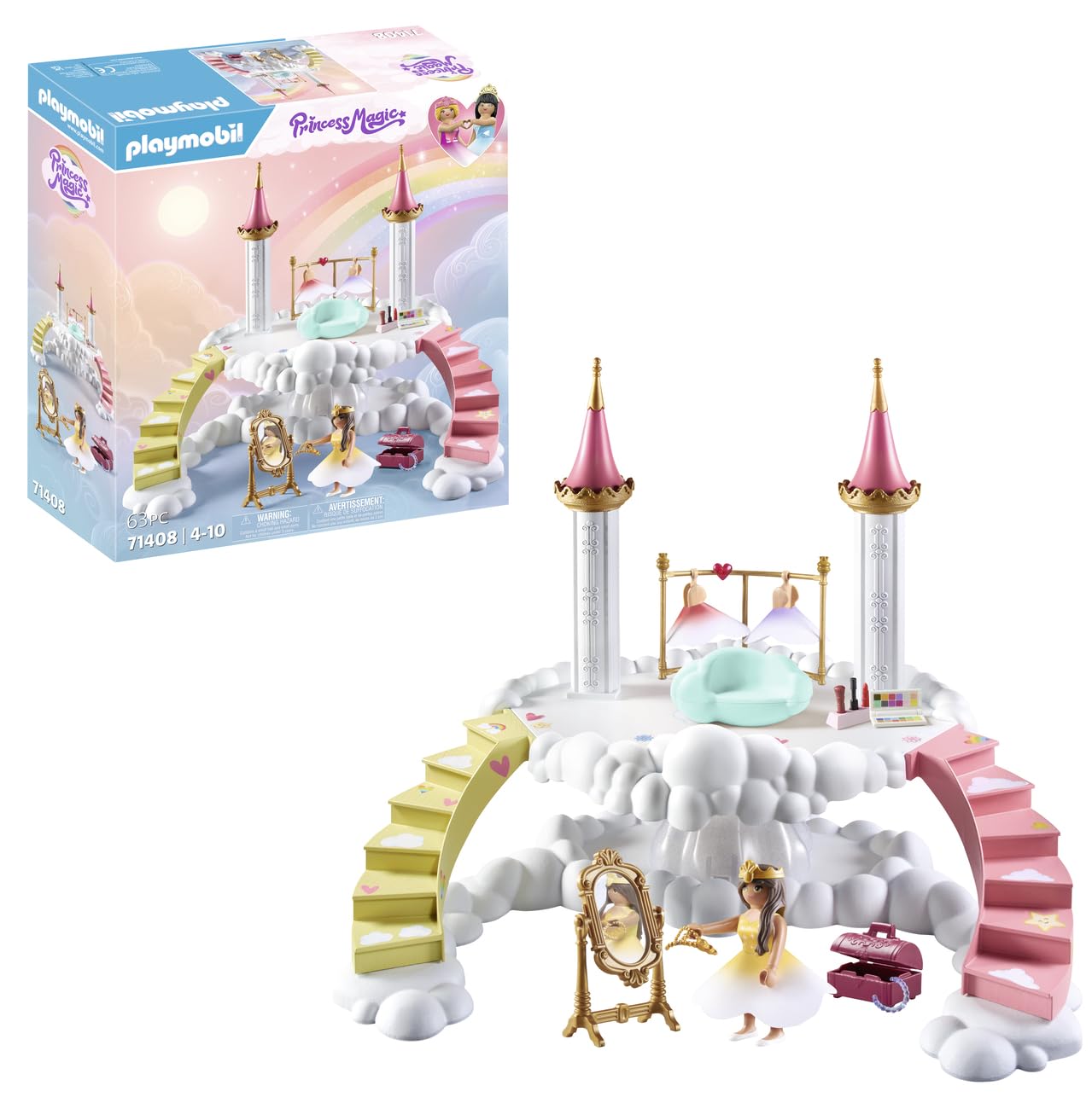 PLAYMOBIL Princess Magic 71408 Dressing Room Nuvole
