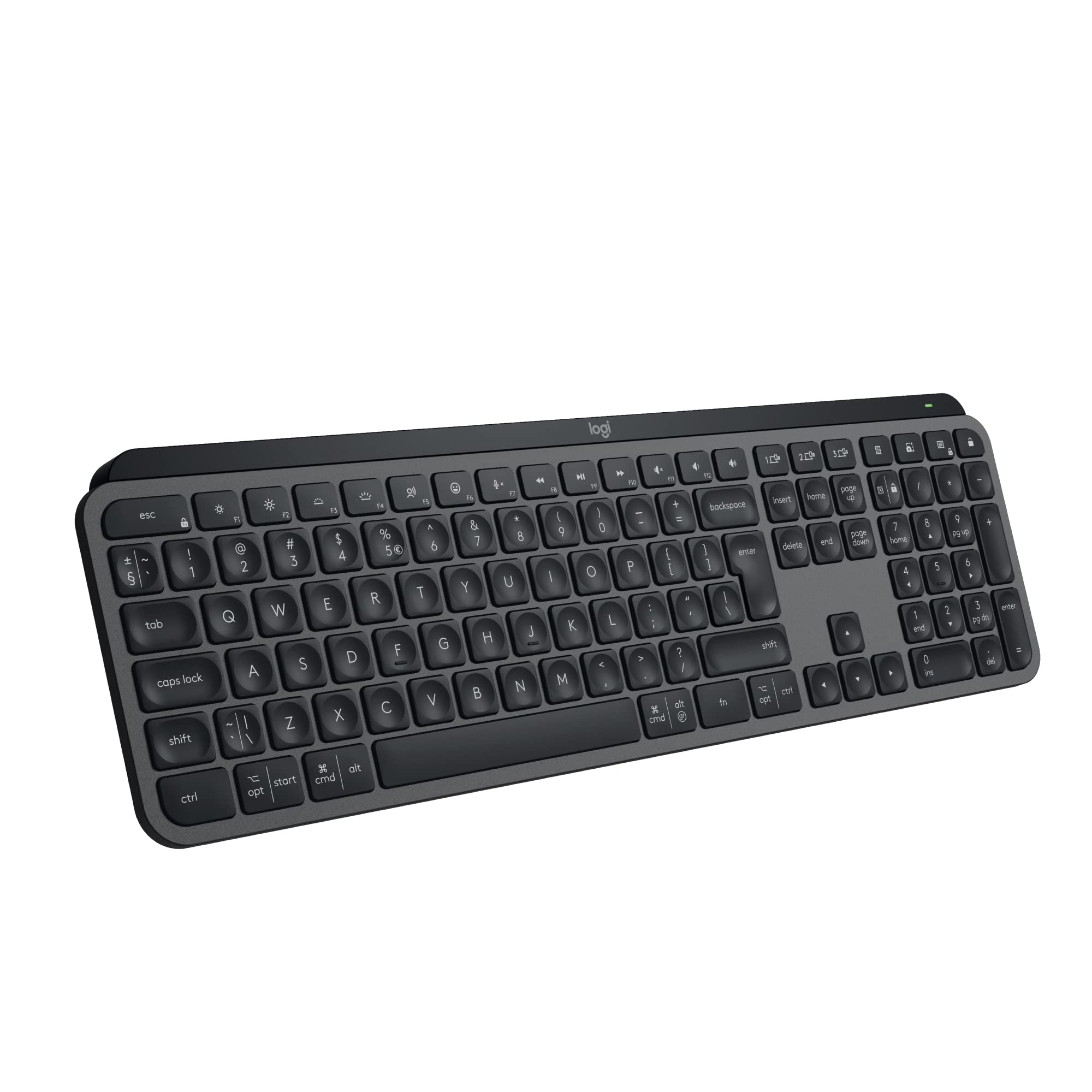 Logitech MX Keys S - Grafite, Layout Portoghese QWERTY