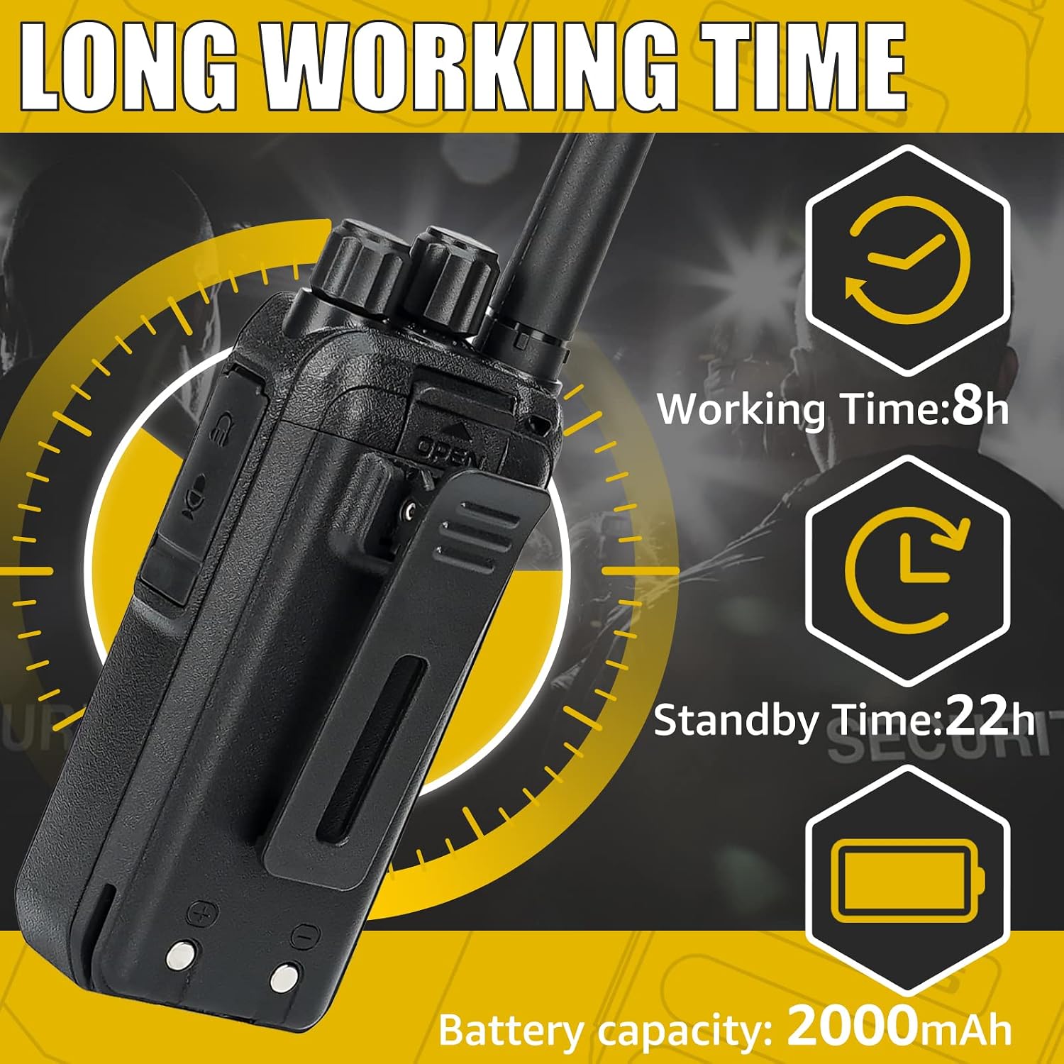 Retevis RT40 Walkie Talkie PMR446 48 Canali | Velz