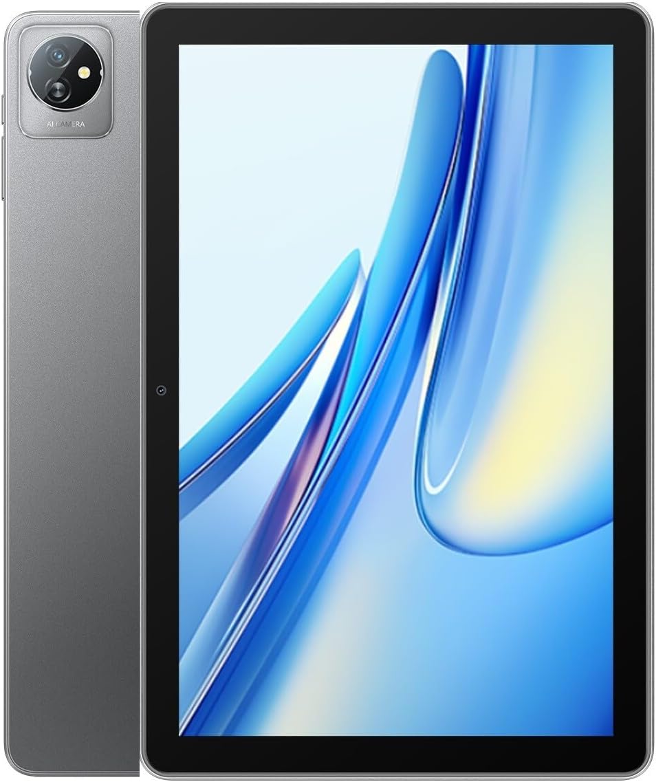 Blackview Tab 70 WIFI Tablet Android 13 10.1'' HD+, Grigio - immagine 1