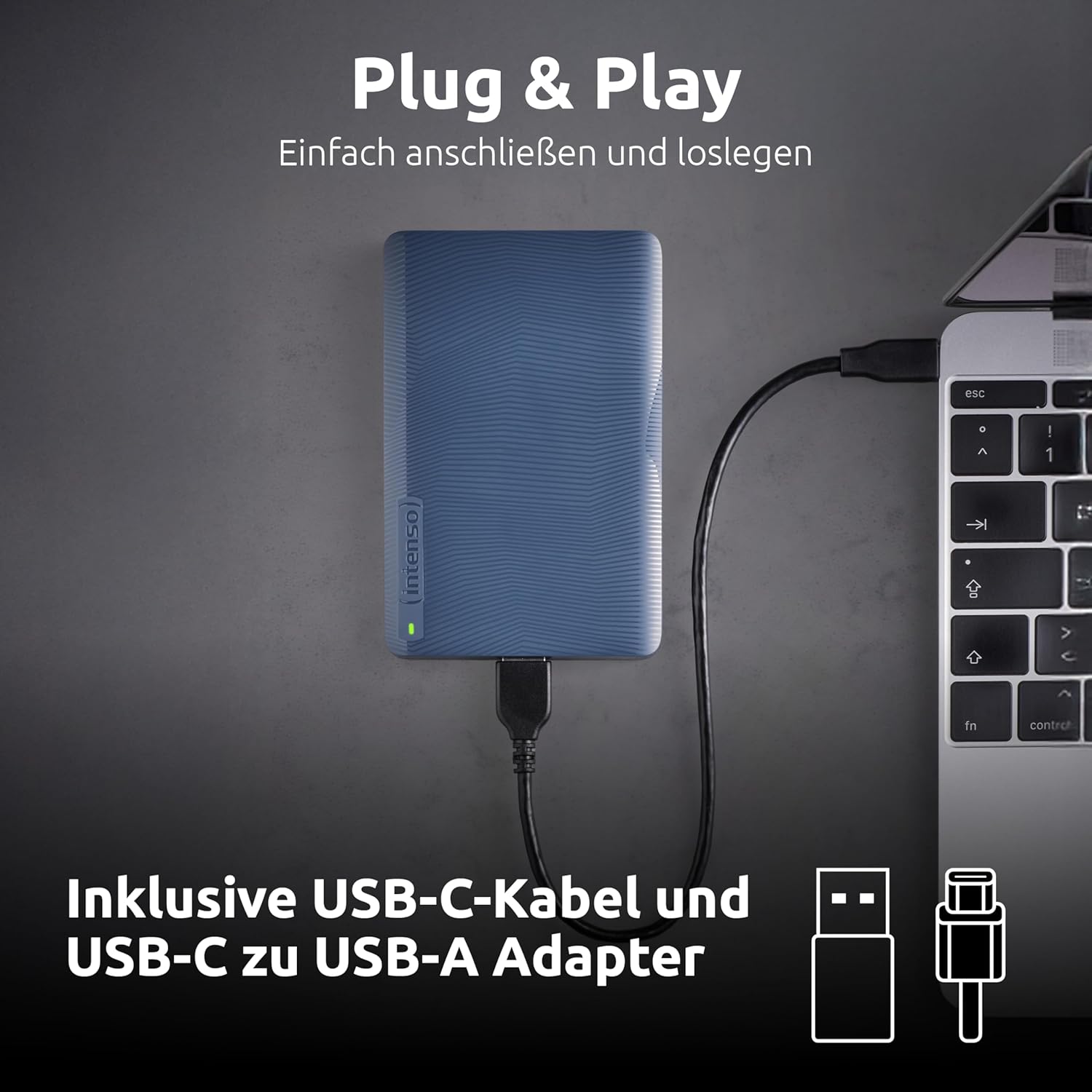 Intenso Memory Safe - Hard Disk Esterno Portatile 2,5" - immagine 3