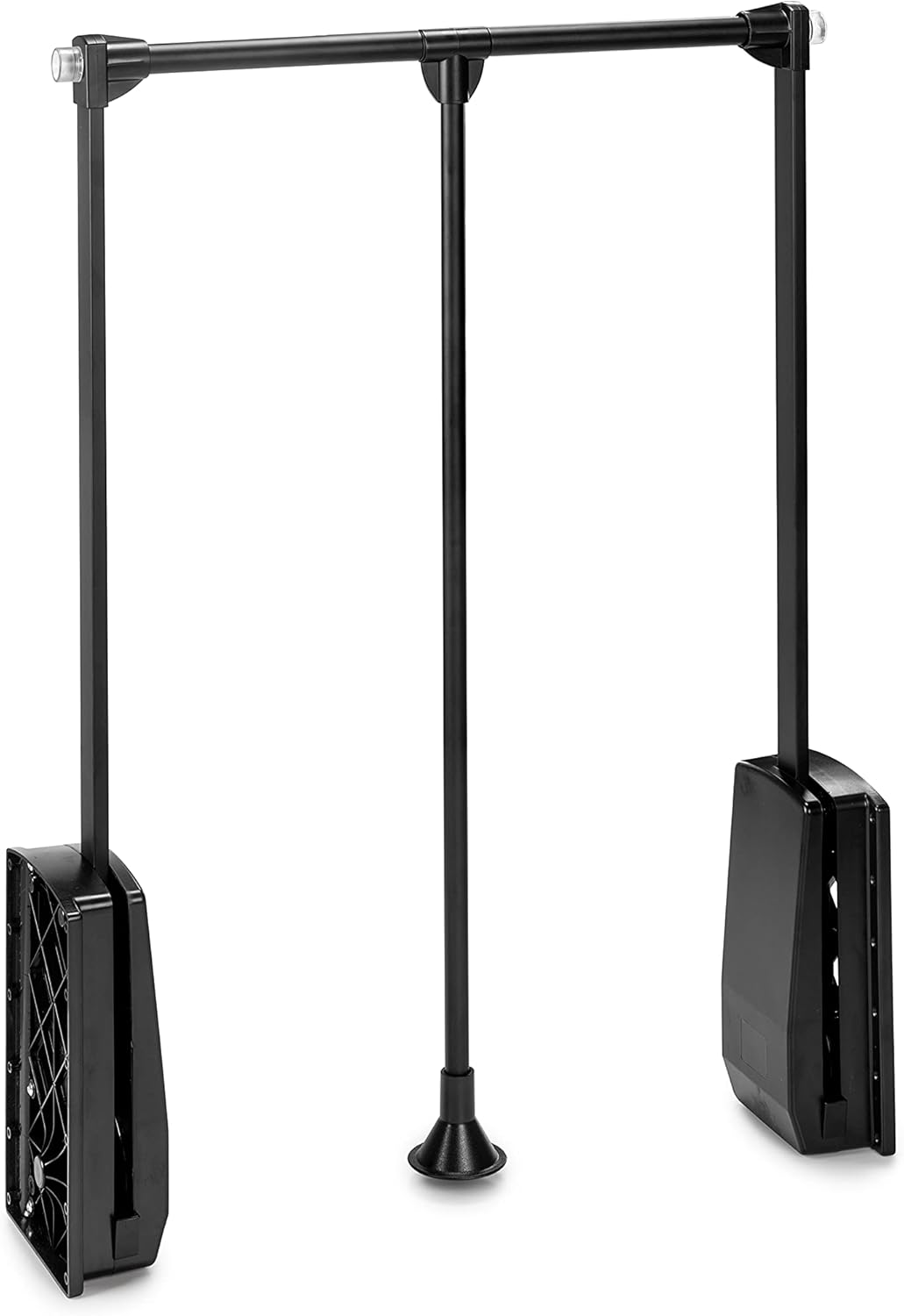 Emuca Appendiabito Saliscendi per Armadio, Nero - immagine 1