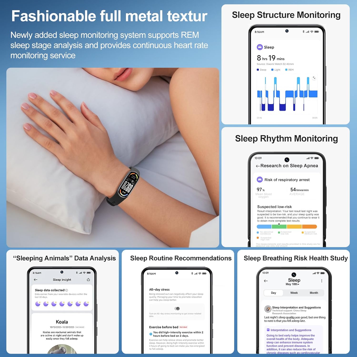 Xiaomi Smart Band 10 (2025) - Smartwatch AMOLED 1,72" - immagine 6