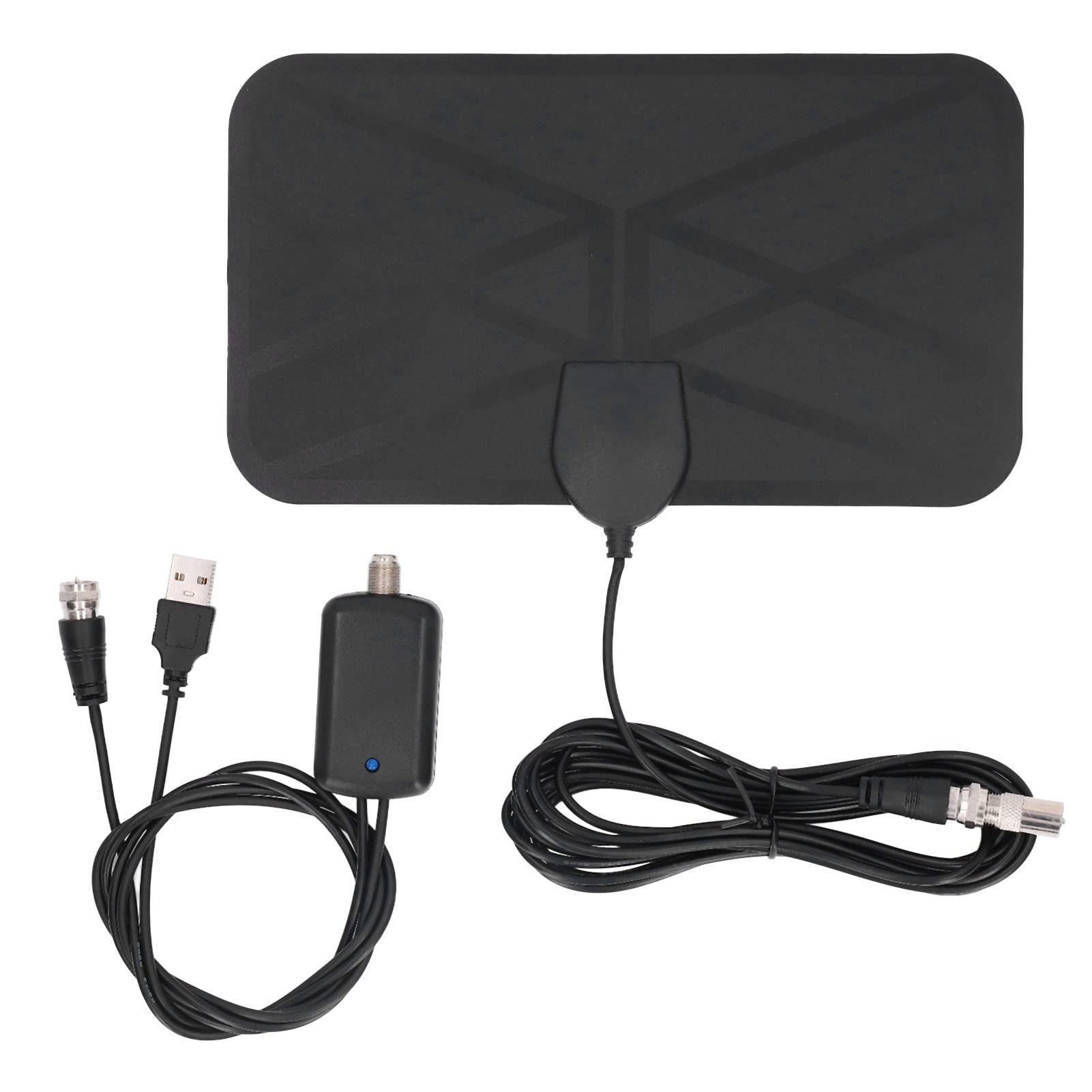 Antenna TV Digitale Antenna Terrestre Interna HD 4K 1080P Montaggio Adesivo 25DBI Antenna Ad Alto Guadagno KJ‑036