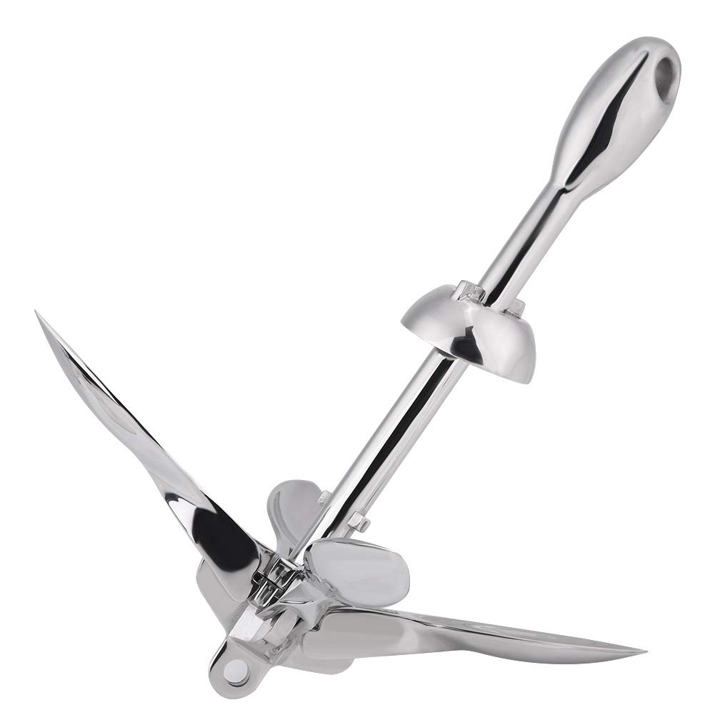 Ancora di Grappo Pieghevole 1.5KG in Acciaio Inox