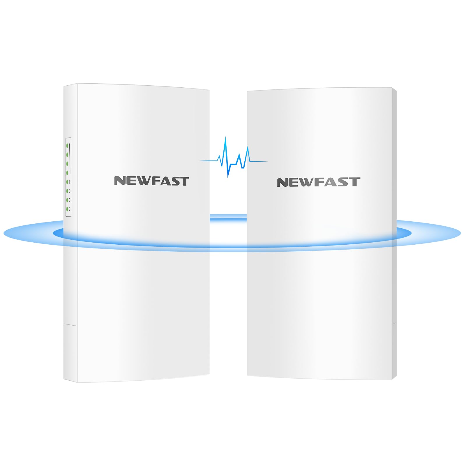 Newfast Access Point Esterno 5,8GHz 300Mbps (2 Pezzi)