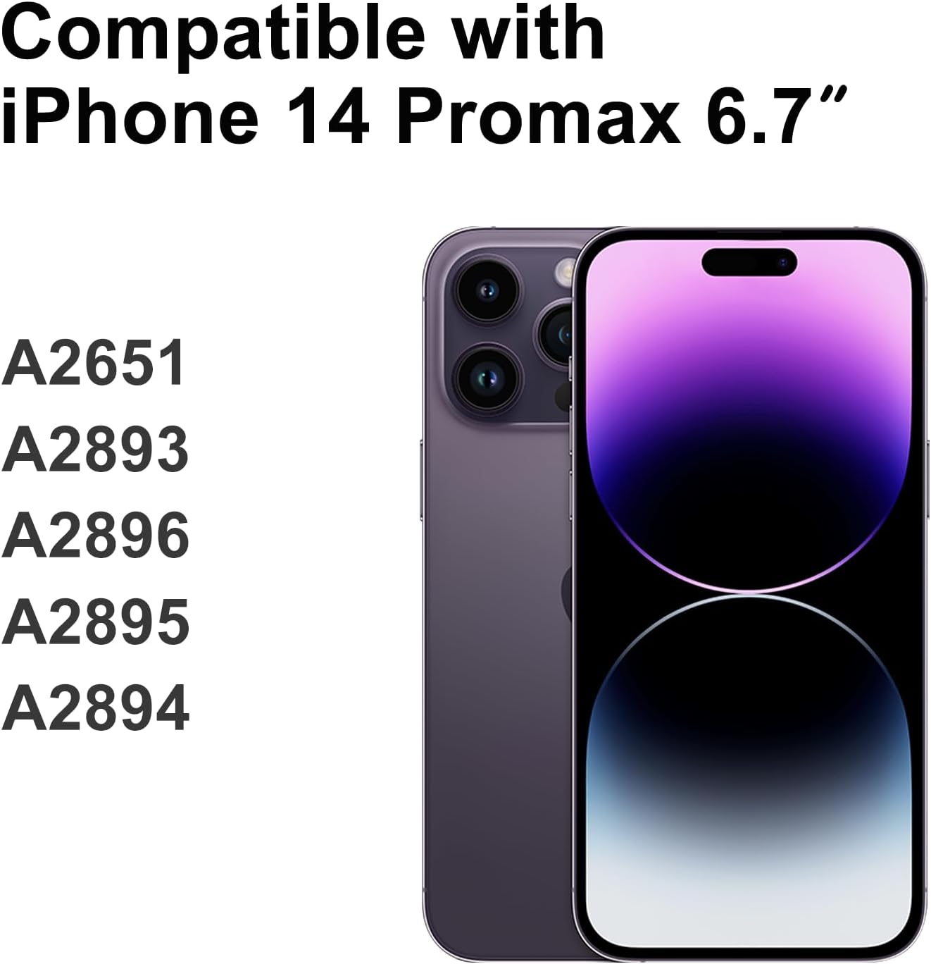LL TRADER - Schermo Ricambio per iPhone 14 Pro Max LCD 6,7" - immagine 2