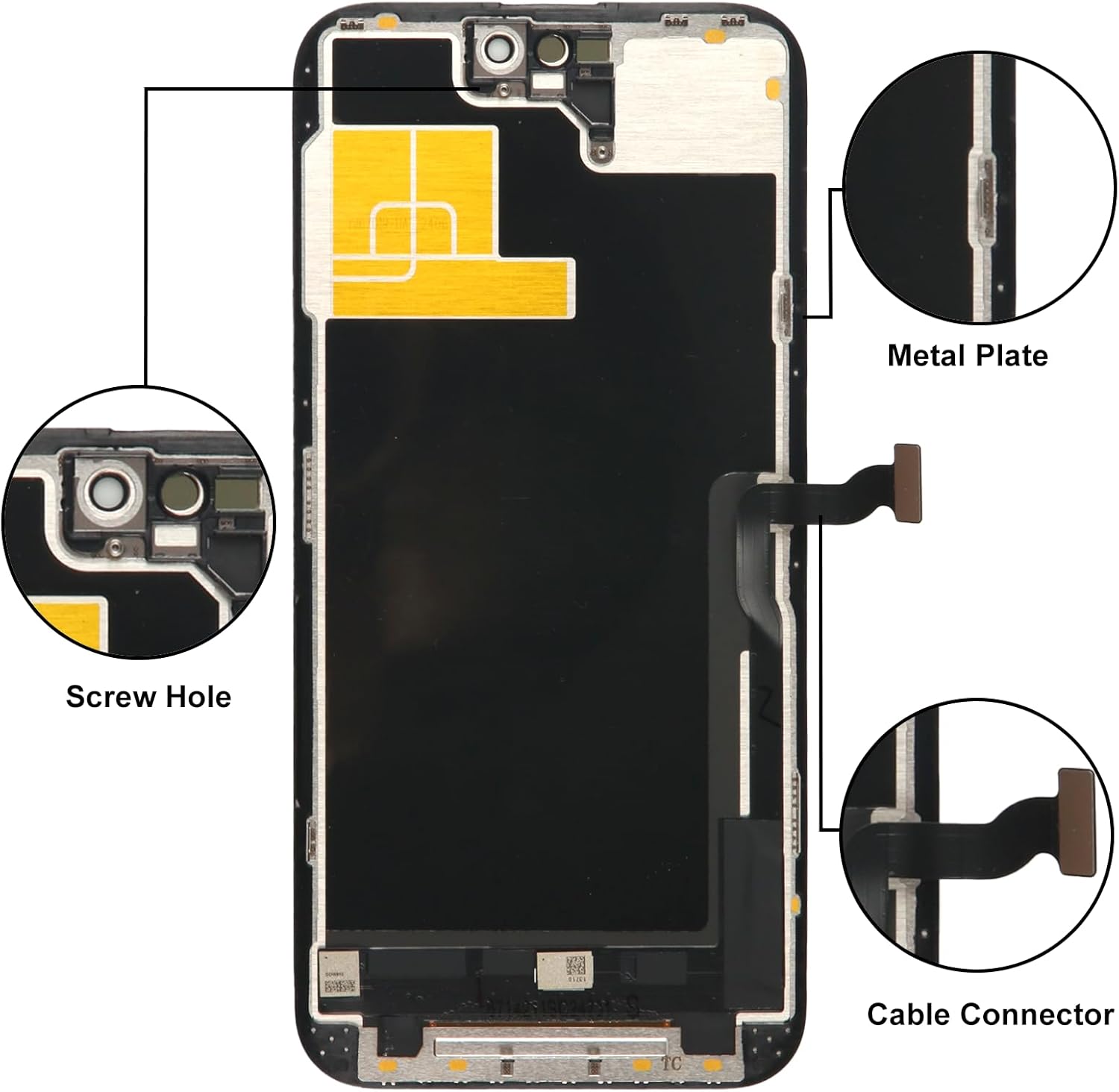 LL TRADER - Schermo Ricambio per iPhone 14 Pro Max LCD 6,7" - immagine 4