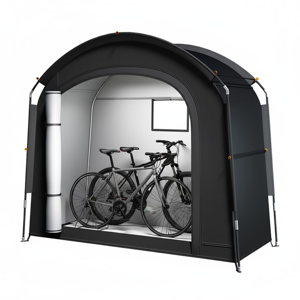 Telo Copertura Bici 210D Oxford Impermeabile 210x80x165cm